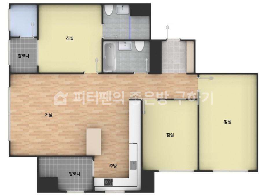 아파트 기본 평면도