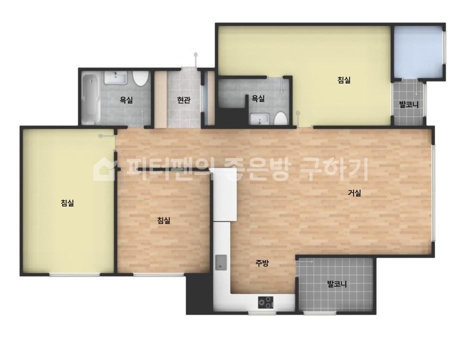아파트 기본 평면도