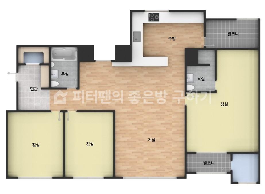 아파트 기본 평면도