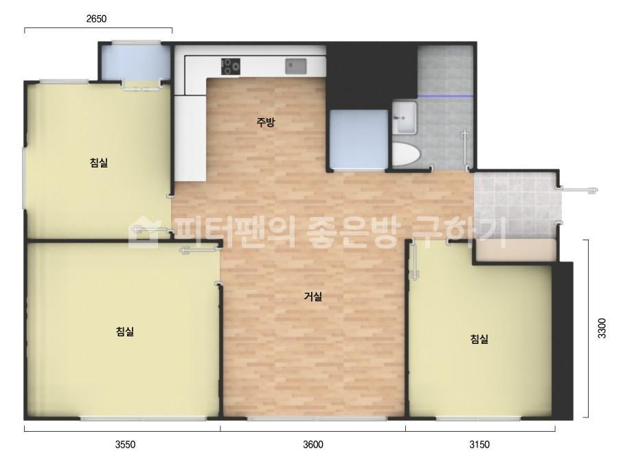 아파트 기본 평면도