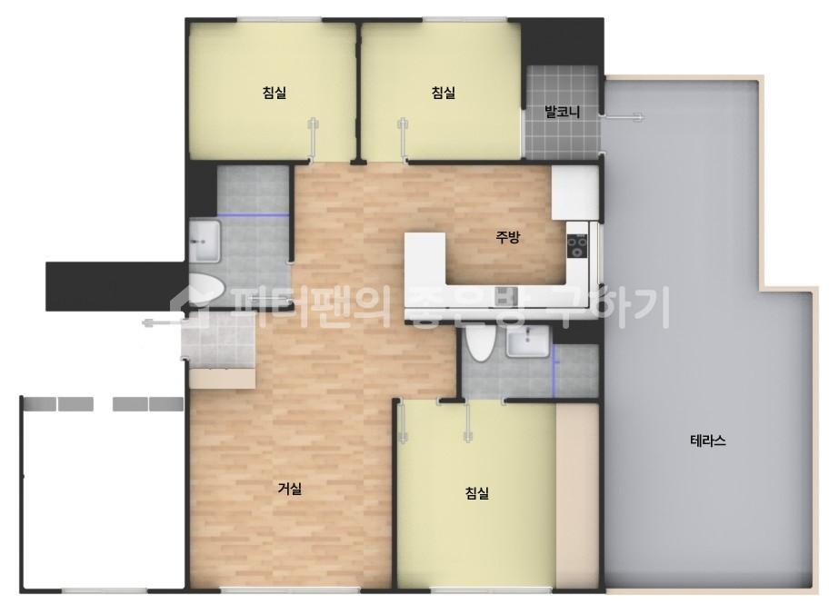 아파트 기본 평면도