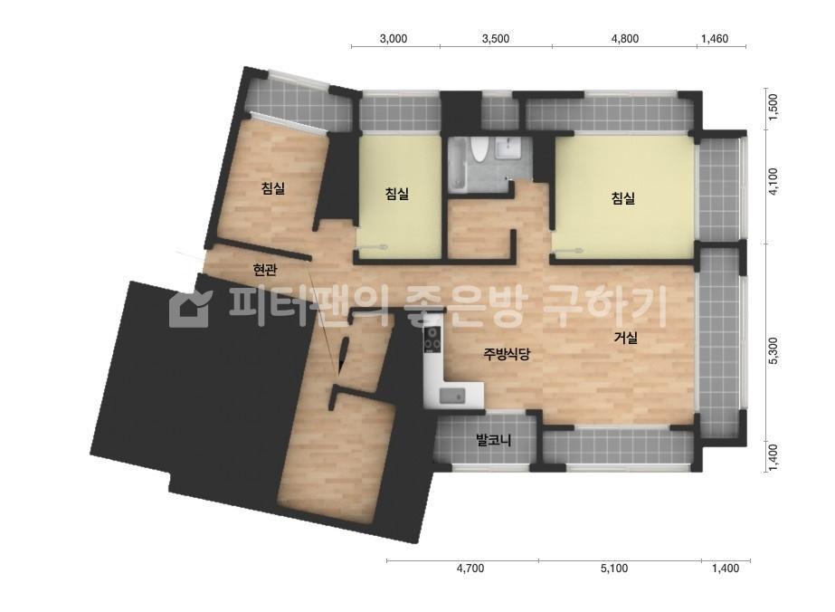 아파트 기본 평면도