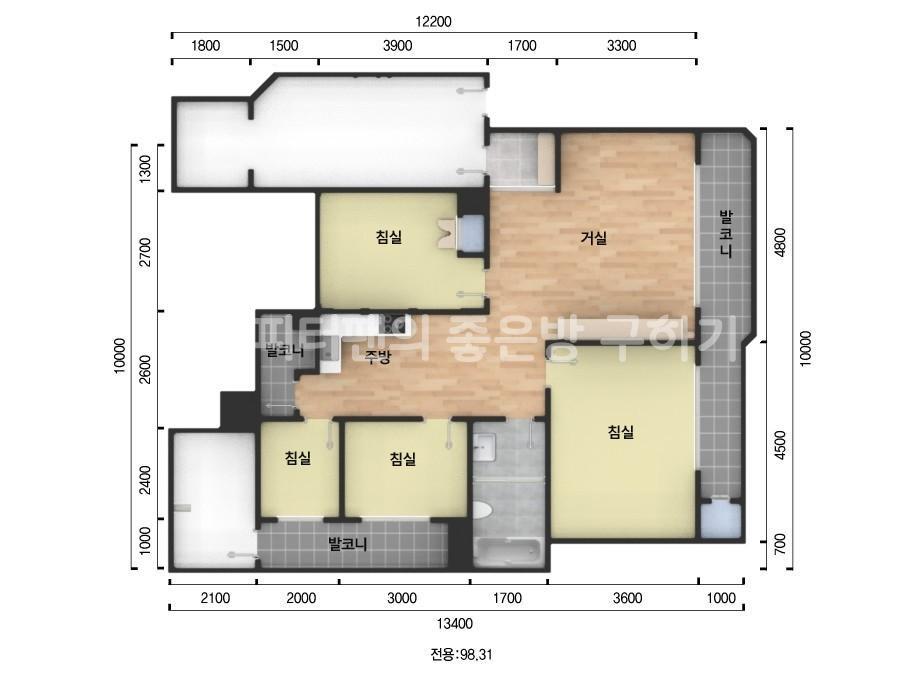 아파트 기본 평면도