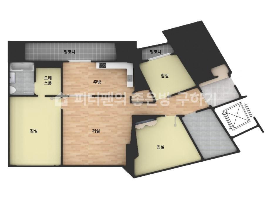 아파트 기본 평면도