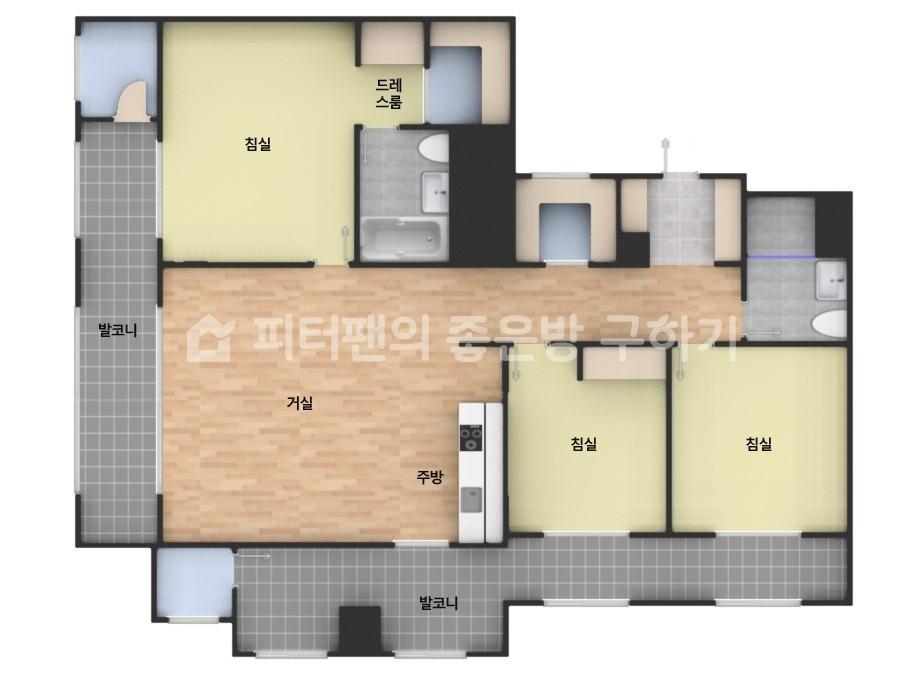 아파트 기본 평면도