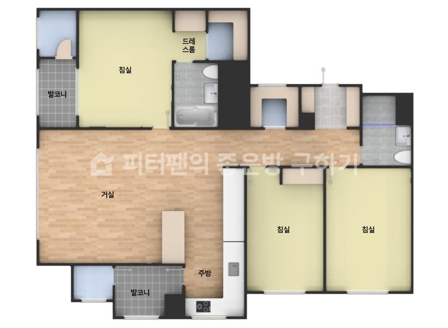 아파트 기본 평면도