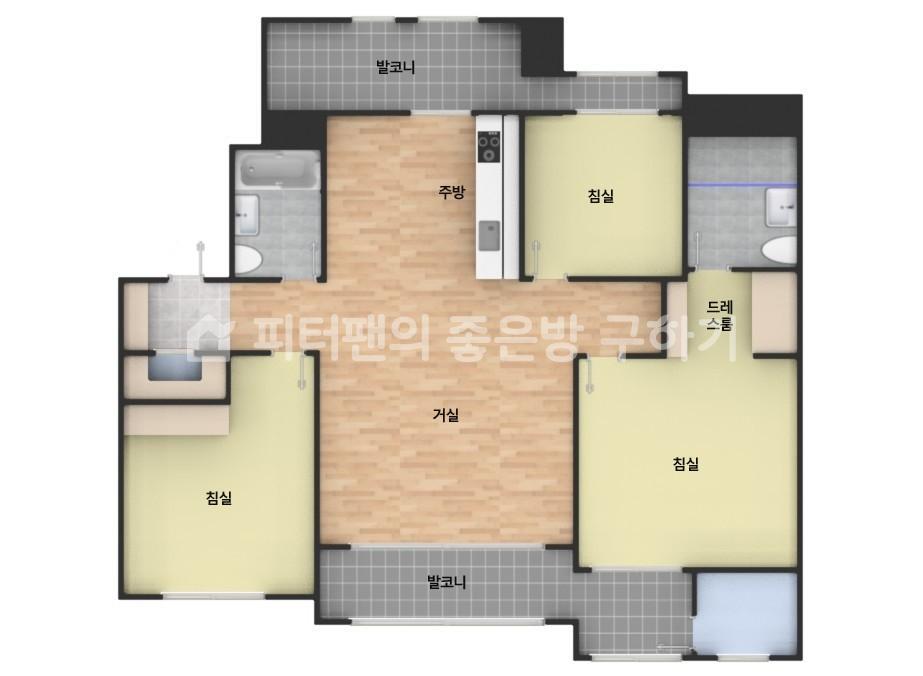 아파트 기본 평면도