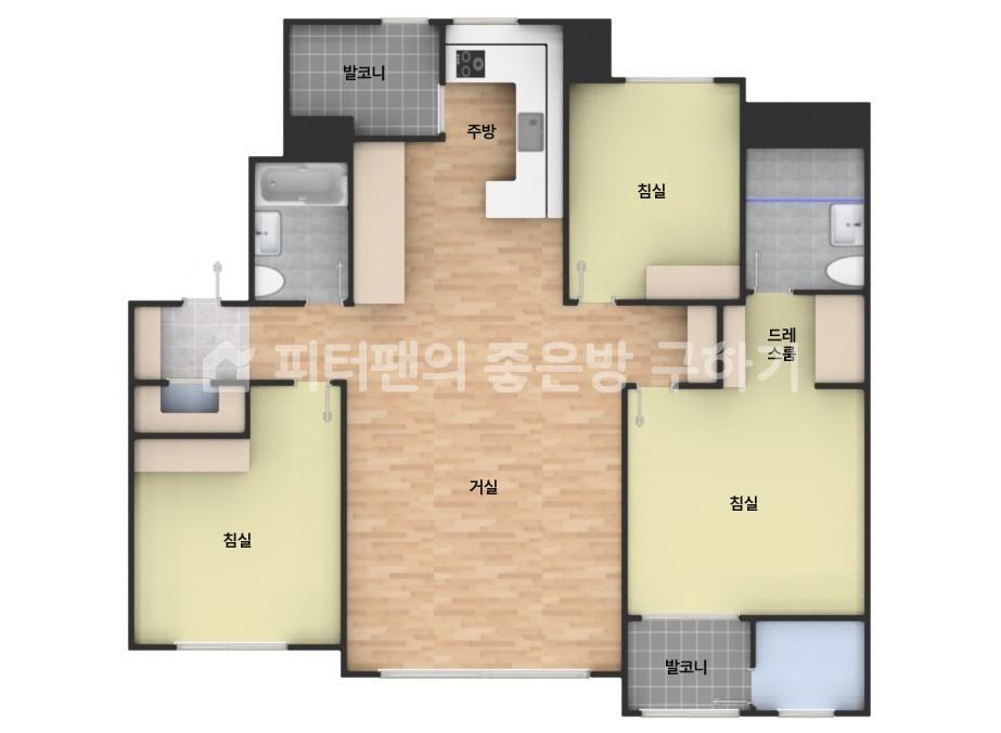 아파트 기본 평면도