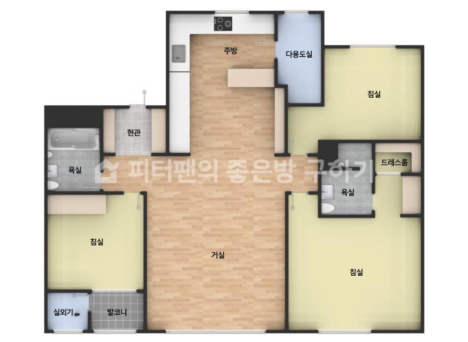 아파트 기본 평면도