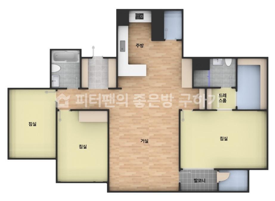 아파트 기본 평면도