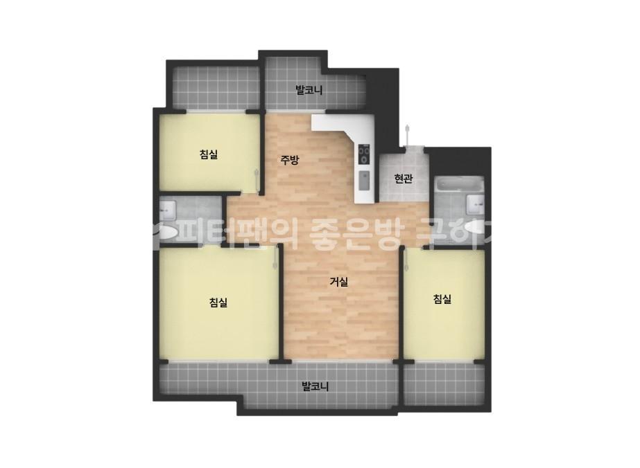 아파트 기본 평면도
