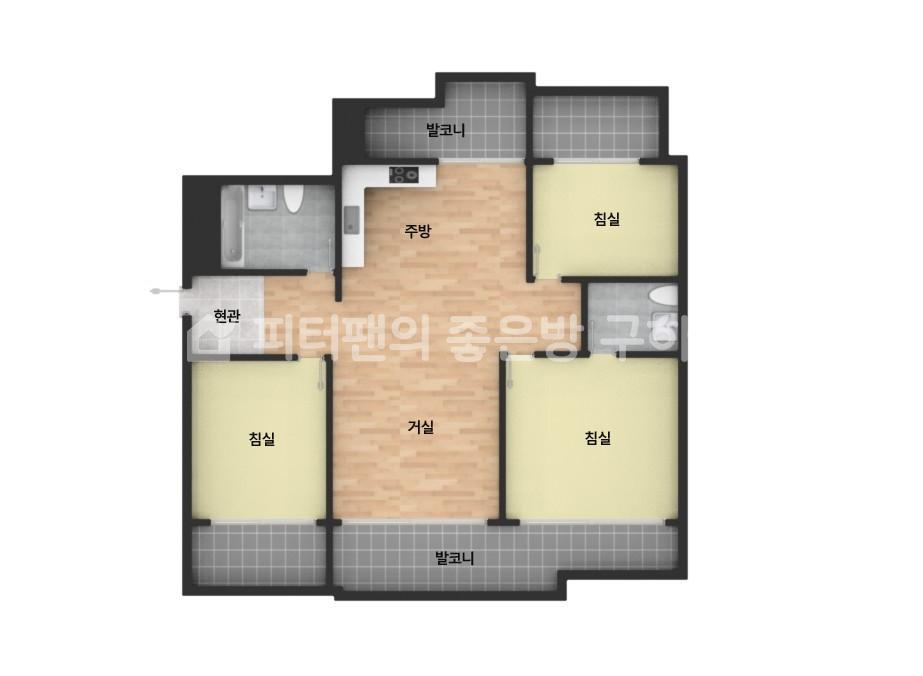 아파트 기본 평면도