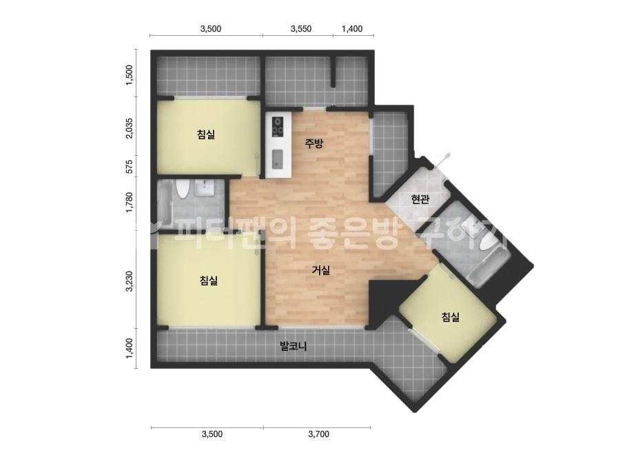 아파트 기본 평면도