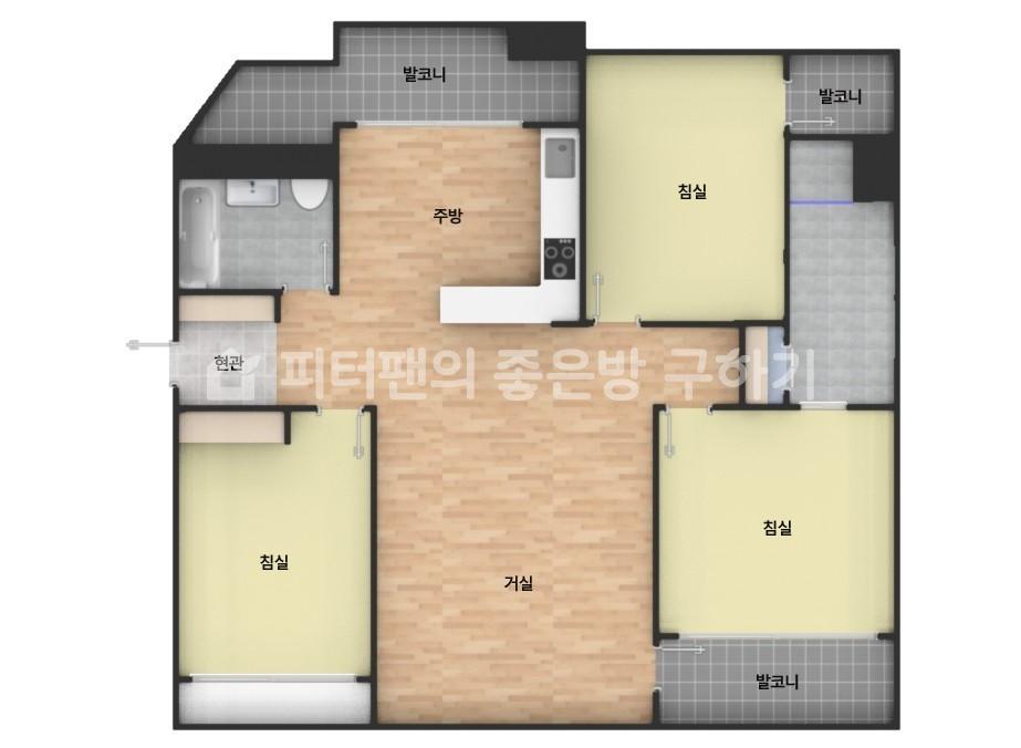 아파트 기본 평면도