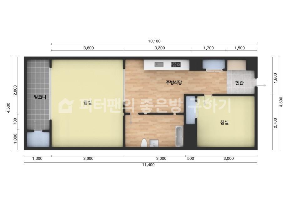 아파트 기본 평면도