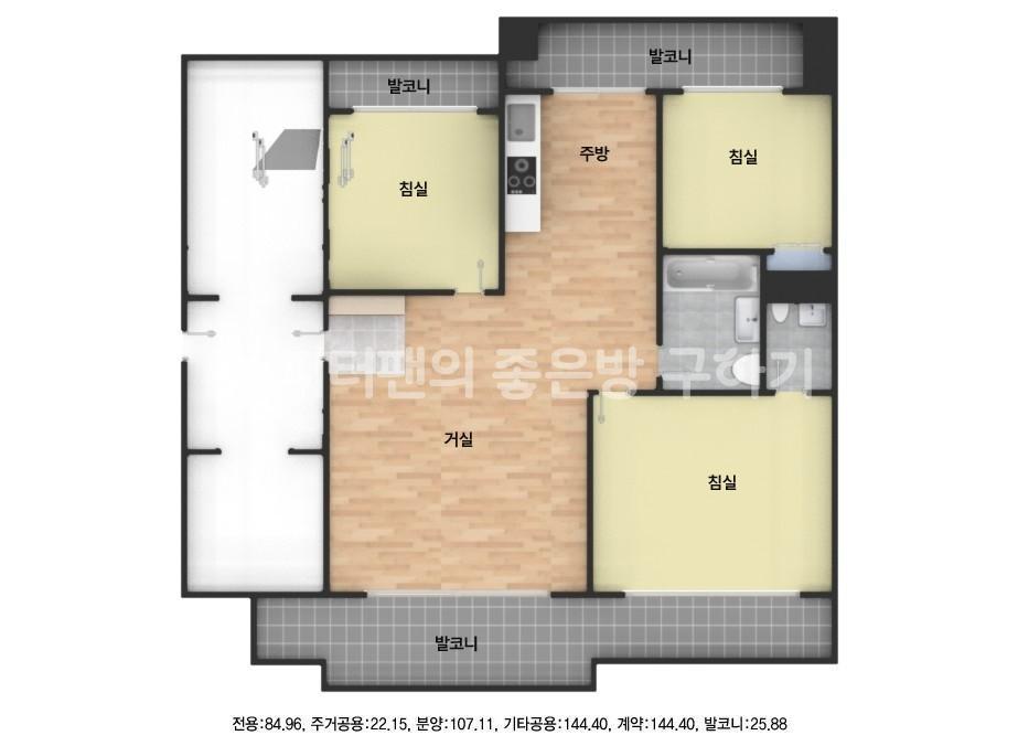 아파트 기본 평면도