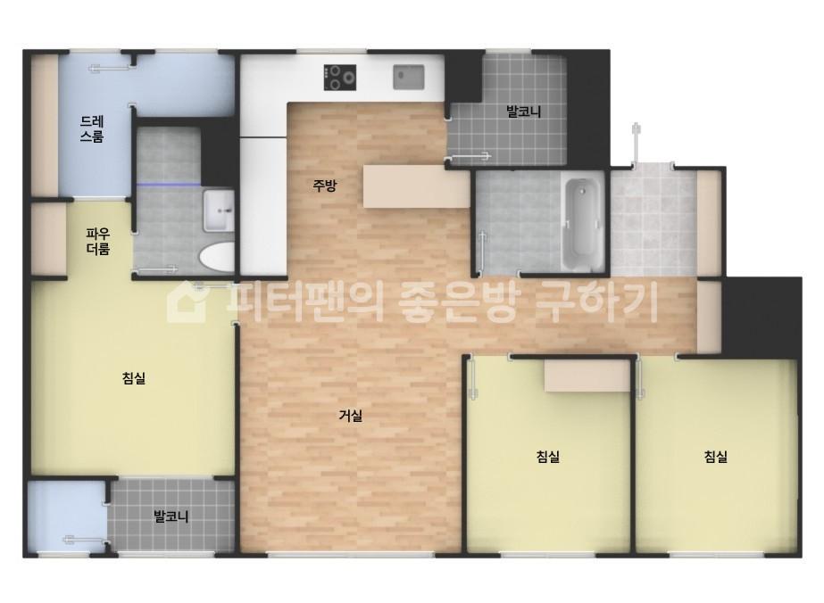 아파트 기본 평면도