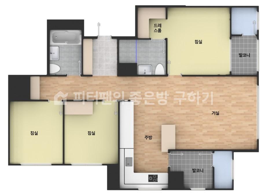 아파트 기본 평면도