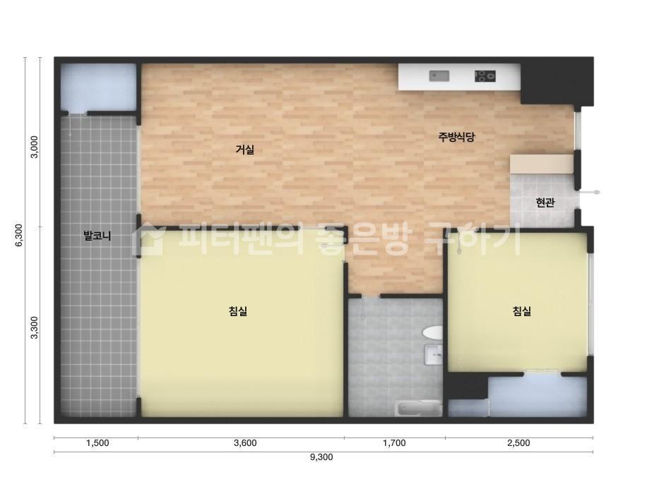 아파트 기본 평면도
