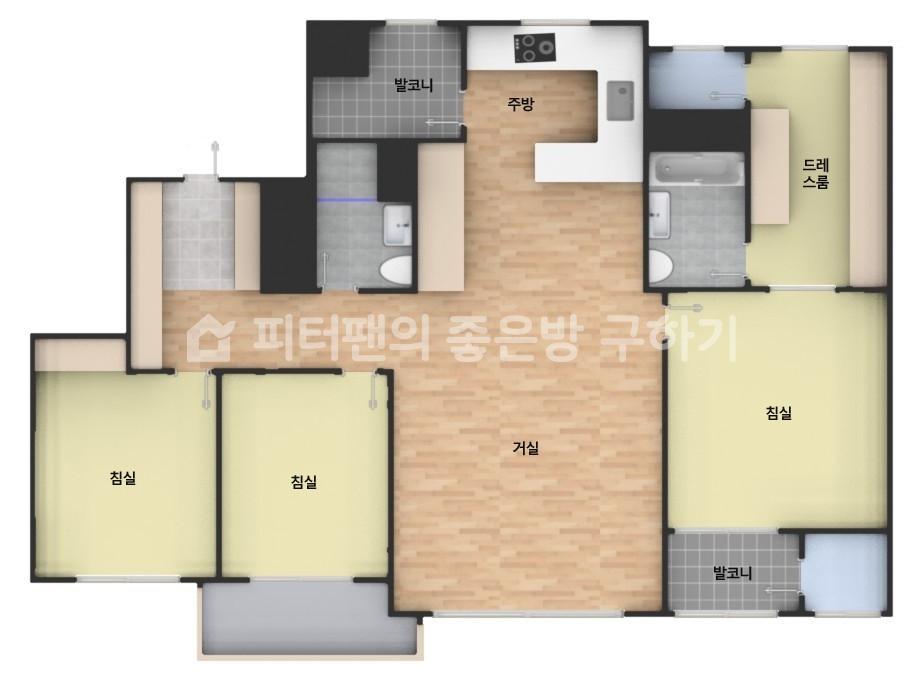 아파트 기본 평면도