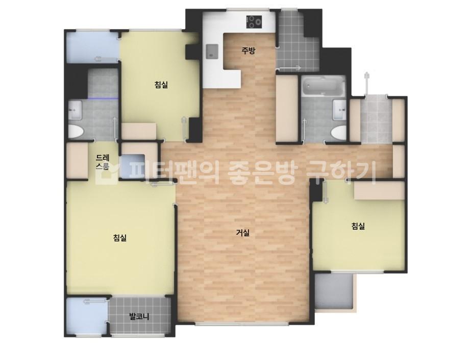 아파트 기본 평면도