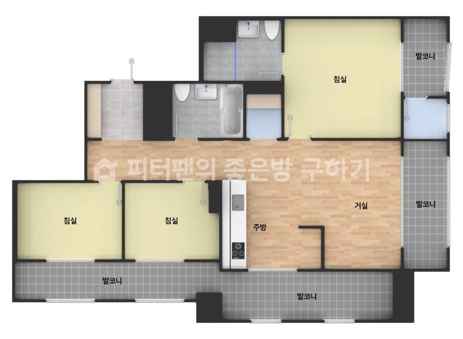 아파트 기본 평면도