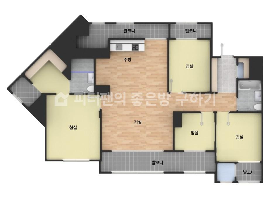 아파트 기본 평면도