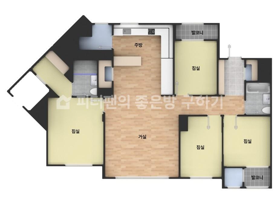 아파트 기본 평면도