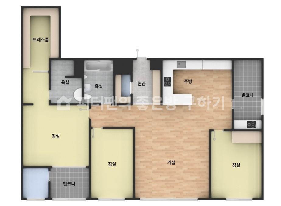 아파트 기본 평면도