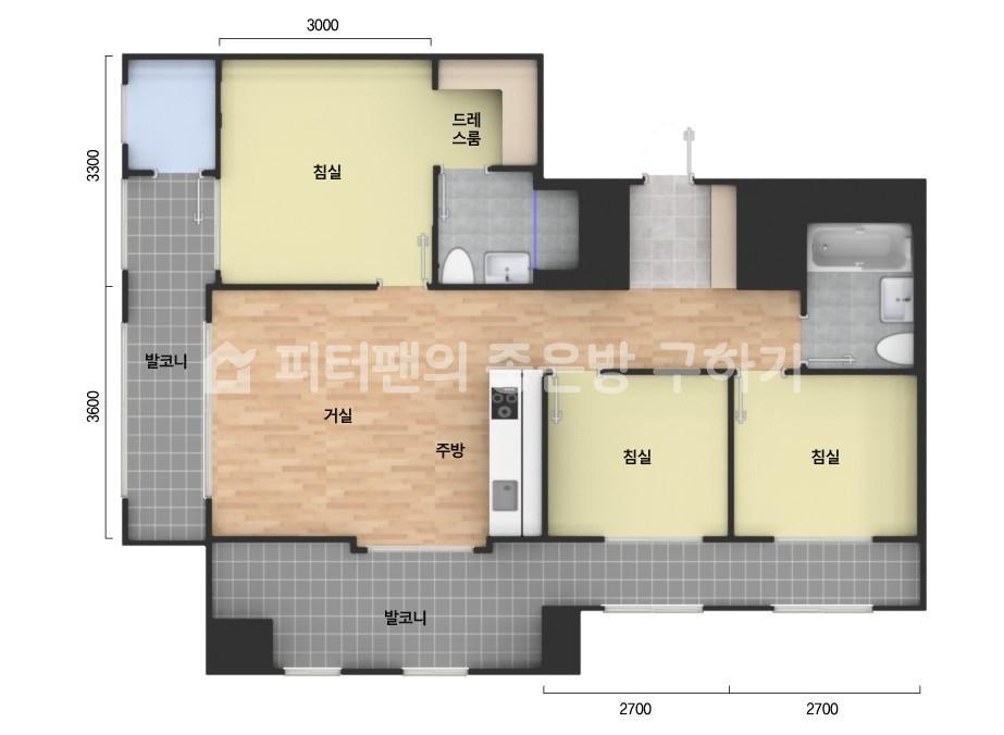 아파트 기본 평면도