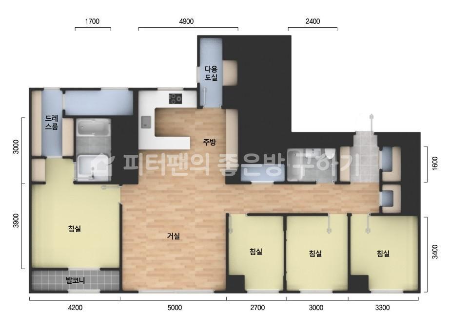 아파트 기본 평면도