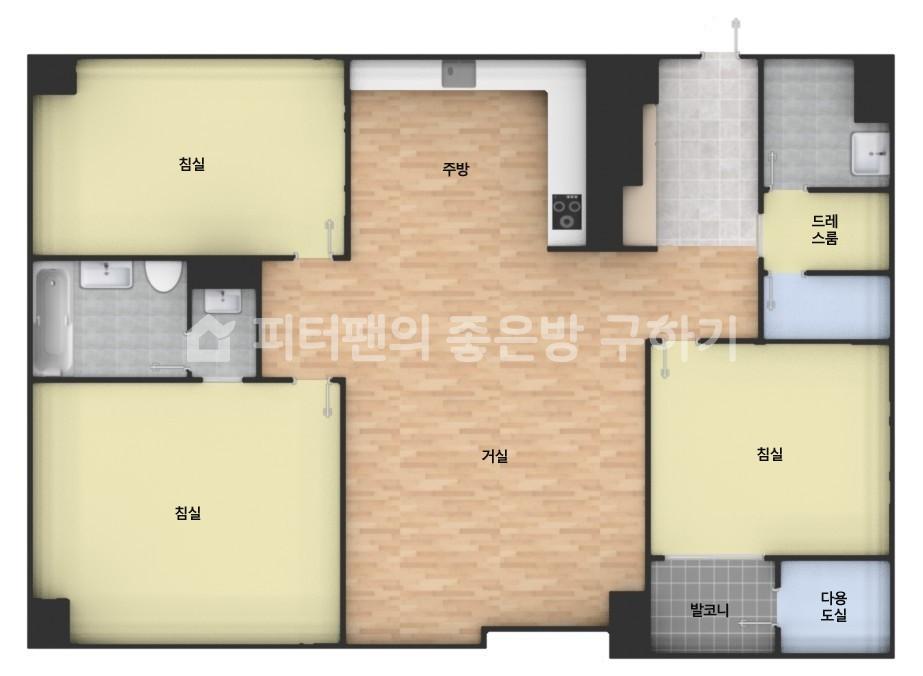 아파트 기본 평면도