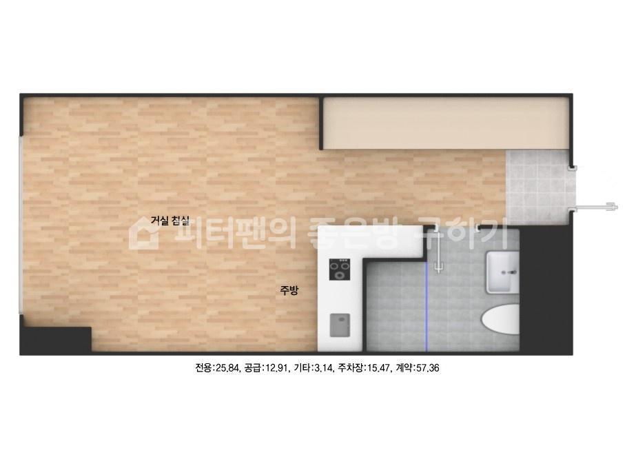 아파트 기본 평면도