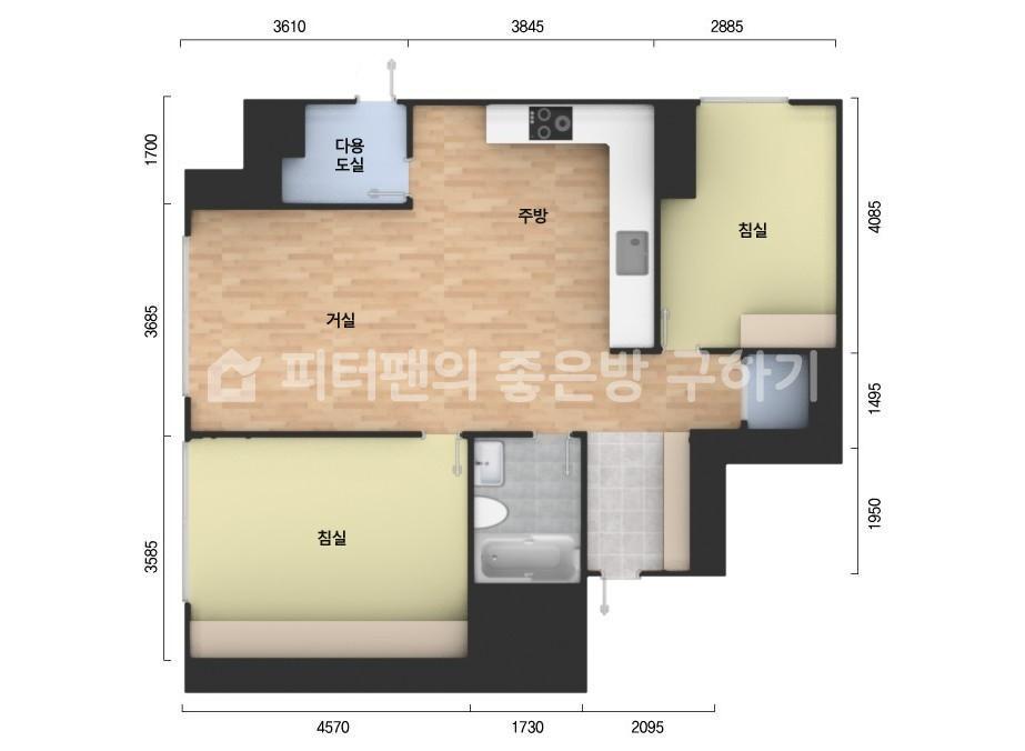 아파트 기본 평면도