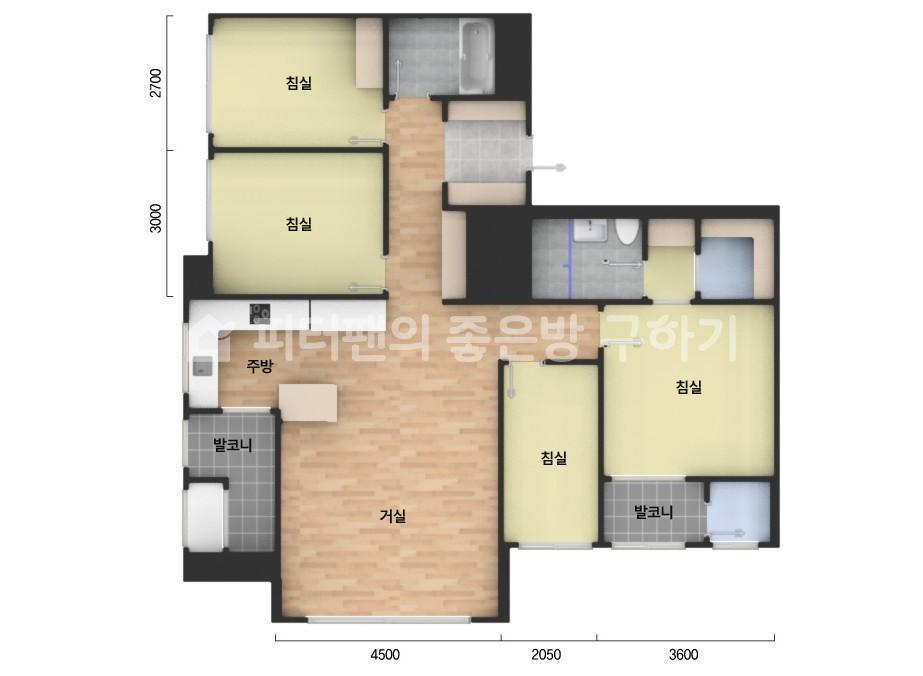 아파트 기본 평면도