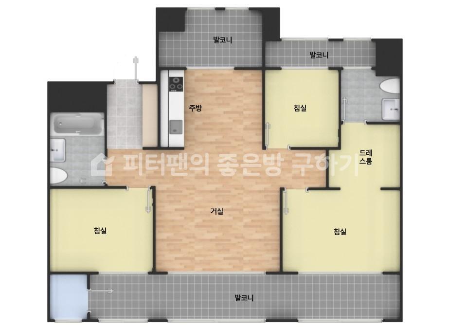 아파트 기본 평면도
