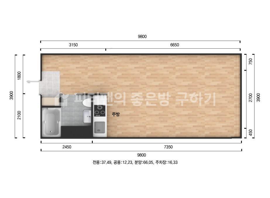 아파트 기본 평면도