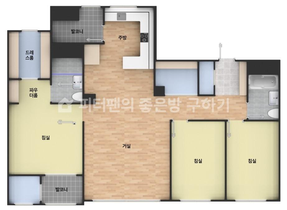 아파트 기본 평면도