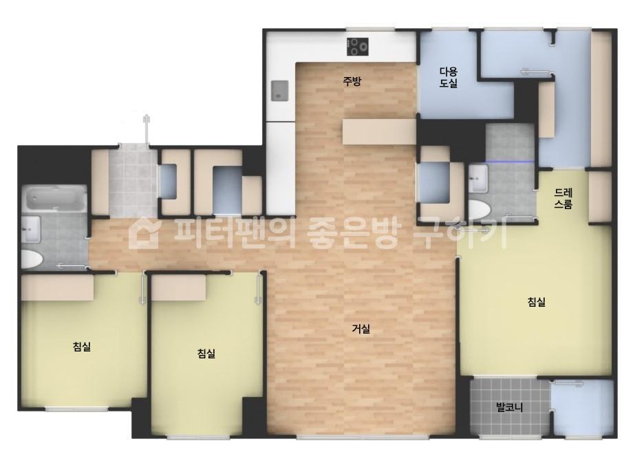 아파트 기본 평면도