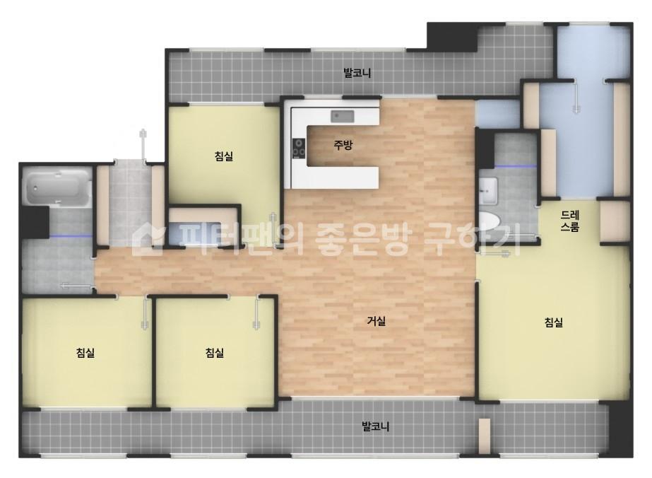 아파트 기본 평면도