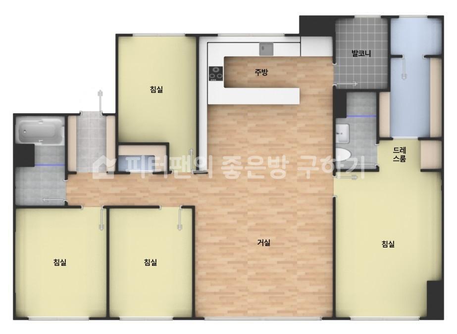 아파트 기본 평면도