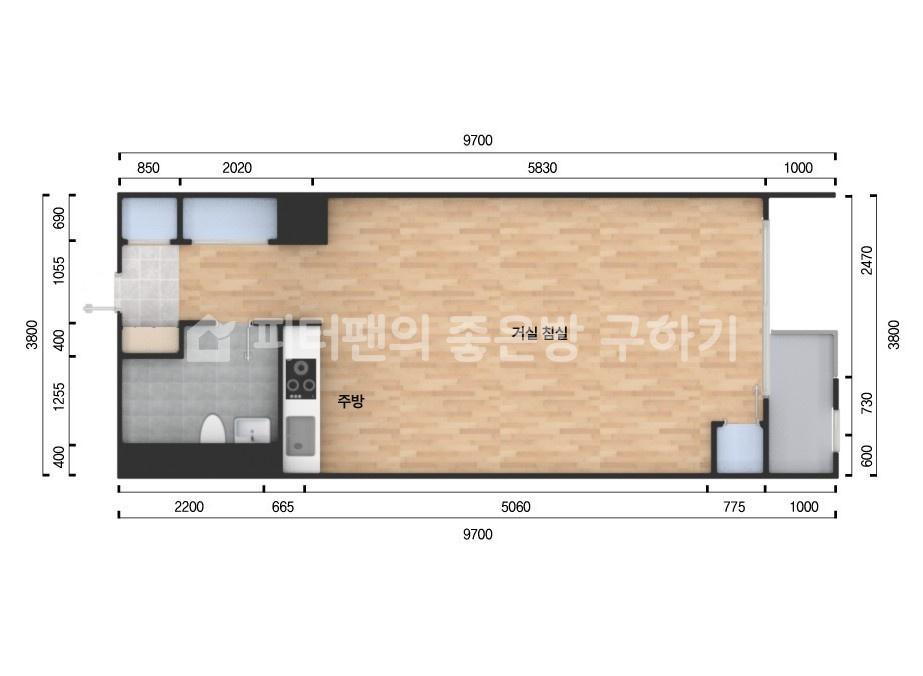 아파트 기본 평면도