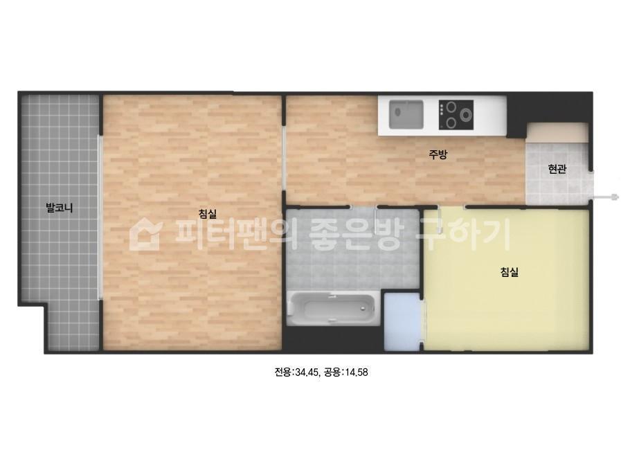 아파트 기본 평면도