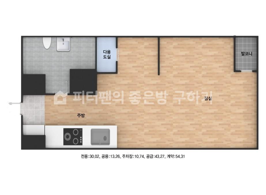 아파트 기본 평면도