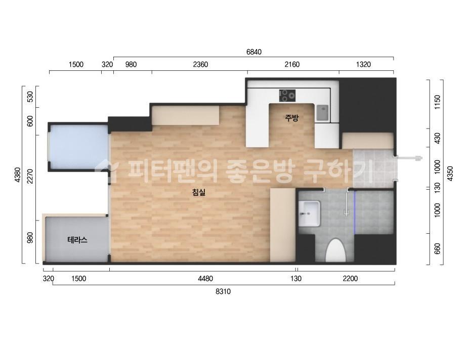 아파트 기본 평면도