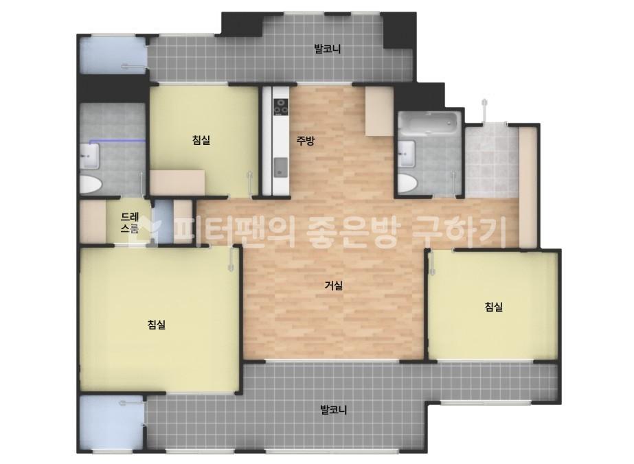 아파트 기본 평면도