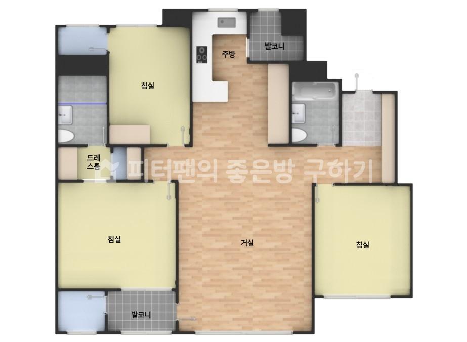 아파트 기본 평면도