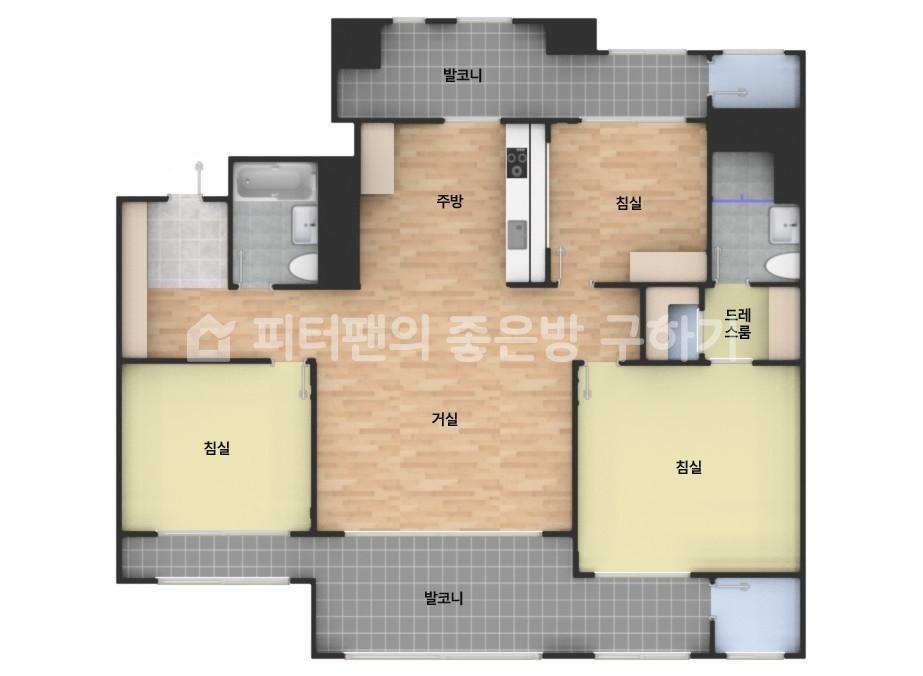 아파트 기본 평면도