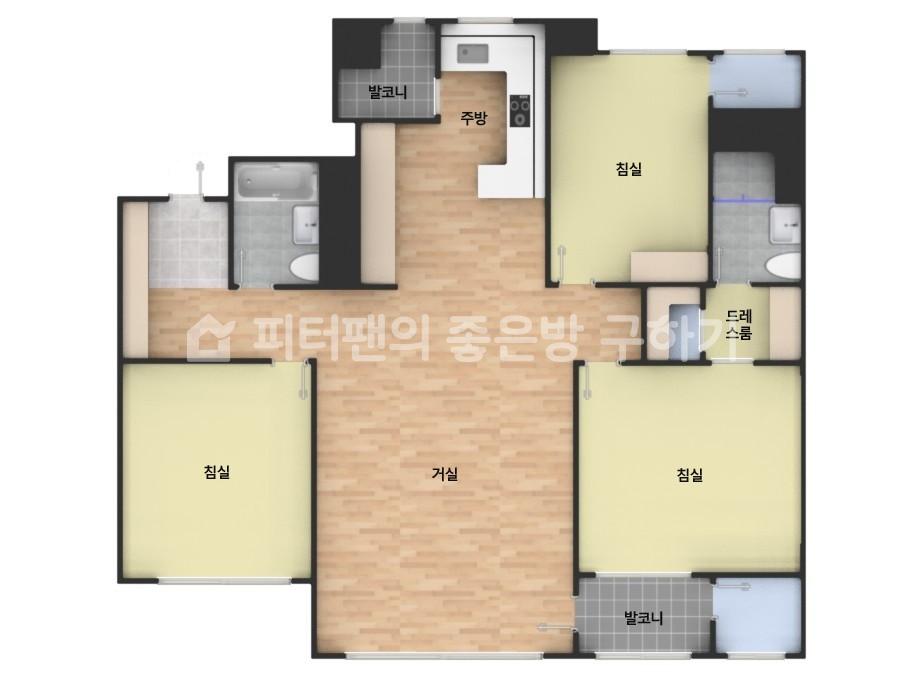 아파트 기본 평면도