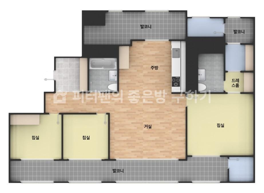 아파트 기본 평면도